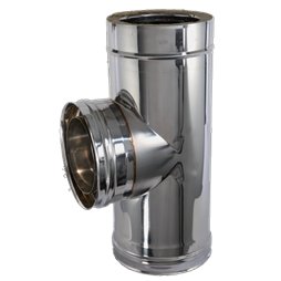 Té à 90 double paroi isolée - Ø int/ext: 150-200