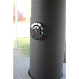 Thermomètre magnétique pour conduit de poêle de 0 à 400°C