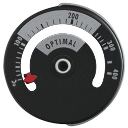 Thermomètre magnétique pour conduit de poêle de 0 à 400°C