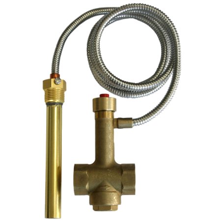 Soupape de sécurité thermique d'écoulement G3/4F , 97°C BVRS1.3