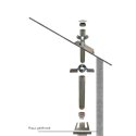 Kit création conduit isolé Ø150mm intérieur - 2m - Remplace 86011115001