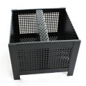 Panier à pellets carré