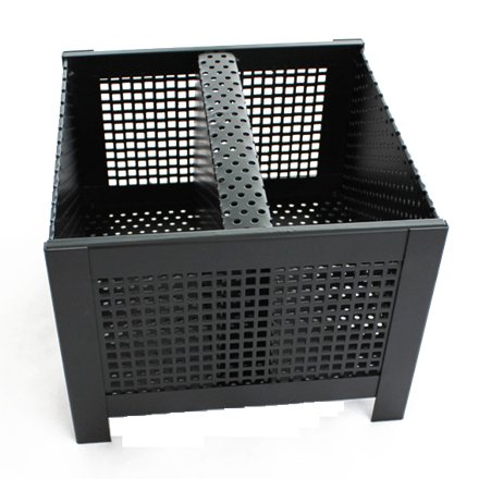 Panier à pellets carré