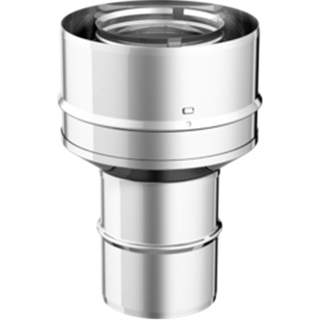 Réduction acier noir - Ø 80 M - 60 M