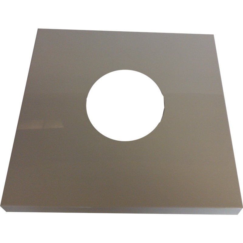 Coffre de fermeture blanc pour kit de distance de sécurité - Ø 200