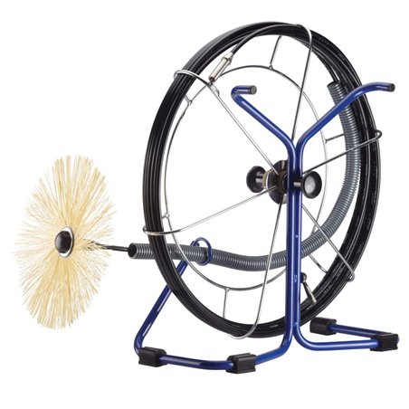 Wöhler Enrouleur L - 20 m - M12 Tige flexible Ø 9 mm - Longueur 20 m