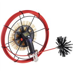 Wöhler Enrouleur H 420 avec tige flexible 15 m, M12 (extérieur)