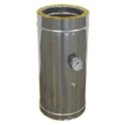 Prélèvement fumée et température double paroi isolée - Ø int/ext: 200-250 Prélèvement fumée et température double paroi isolée - Ø int/ext: 200-250