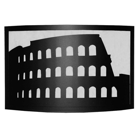 Pare-feu noir décor Colisée