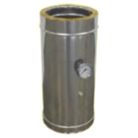 Prélèvement fumée et température double paroi isolée - Ø int/ext: 250-300