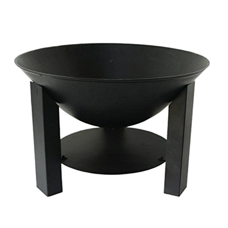 Brasero rond noir - Diamètre 60 cm Brasero rond noir - Diamètre 60 cm