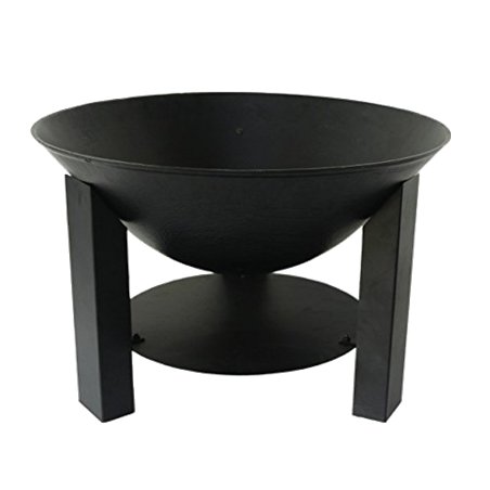Brasero rond noir - Diamètre 60 cm