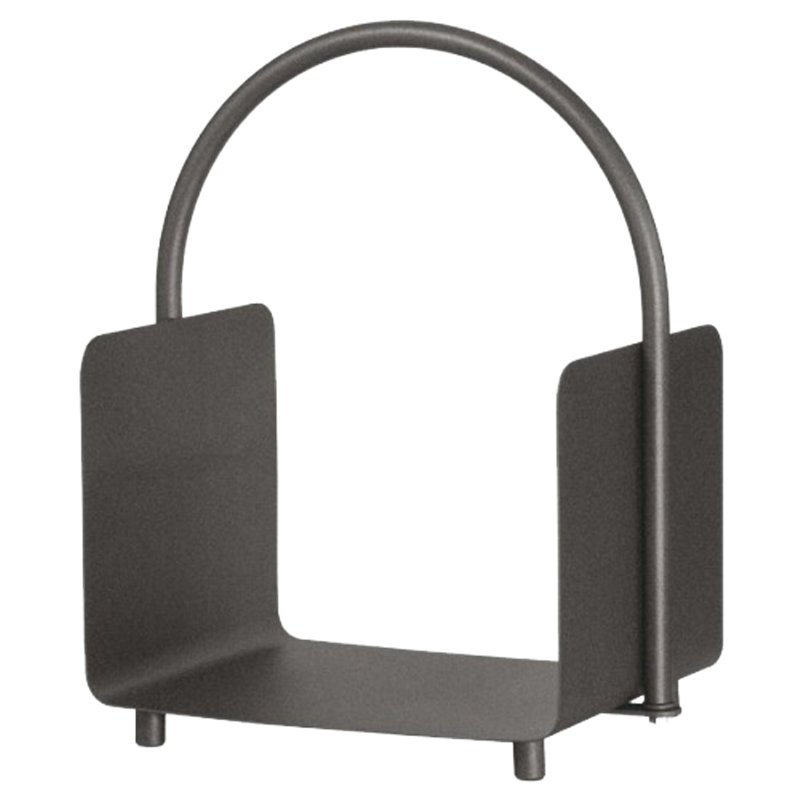 Panier à bûches anthracite