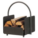 Panier à bûches anthracite