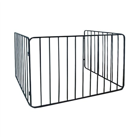 Grille de sécurité - 3 éléments - époxy noir