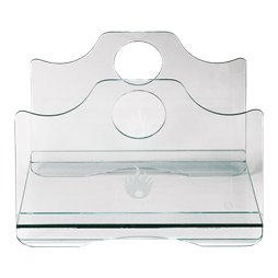 Panier à bûches en verre trempé