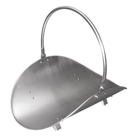 Panier à bûches inox
