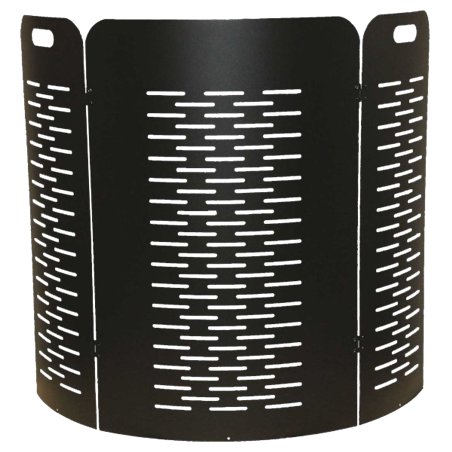 Pare-feu noir 28/57/28 cm