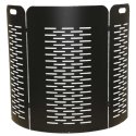 Pare-feu noir 28/57/28 cm