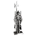 Serviteur de cheminée 3 pièces - Chevalier argenté Serviteur de cheminée 3 pièces - Chevalier argenté