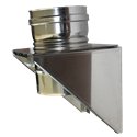 Support mural double paroi isolée - Ø int/ext: 300-350 Support mural double paroi isolée - Ø int/ext: 300-350