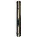 Longueur droite 1000 mm double paroi isolée - Ø int/ext: 350-400 Longueur droite 1000 mm double paroi isolée - Ø int/ext: 350-400