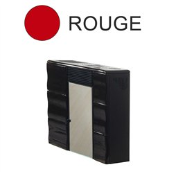 Poêle à pellets Lincar Olga 502 L Slim Céramique rouge