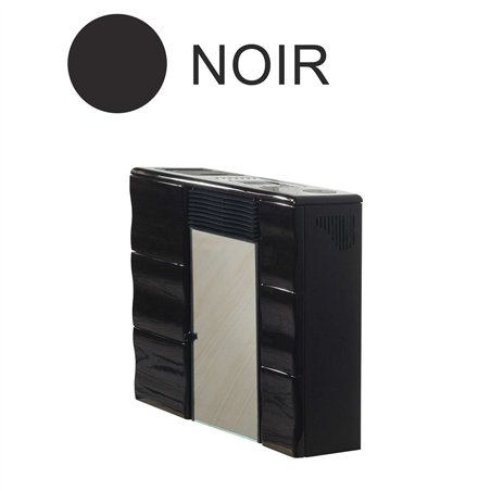 Poêle à pellets Lincar Olga 502 L Slim Céramique noir
