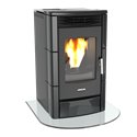 Poêle à pellets Lincar Milly 515 SC Céramique noir