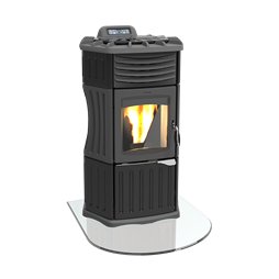 Poêle à pellets Lincar Monella 930 Céramique noir