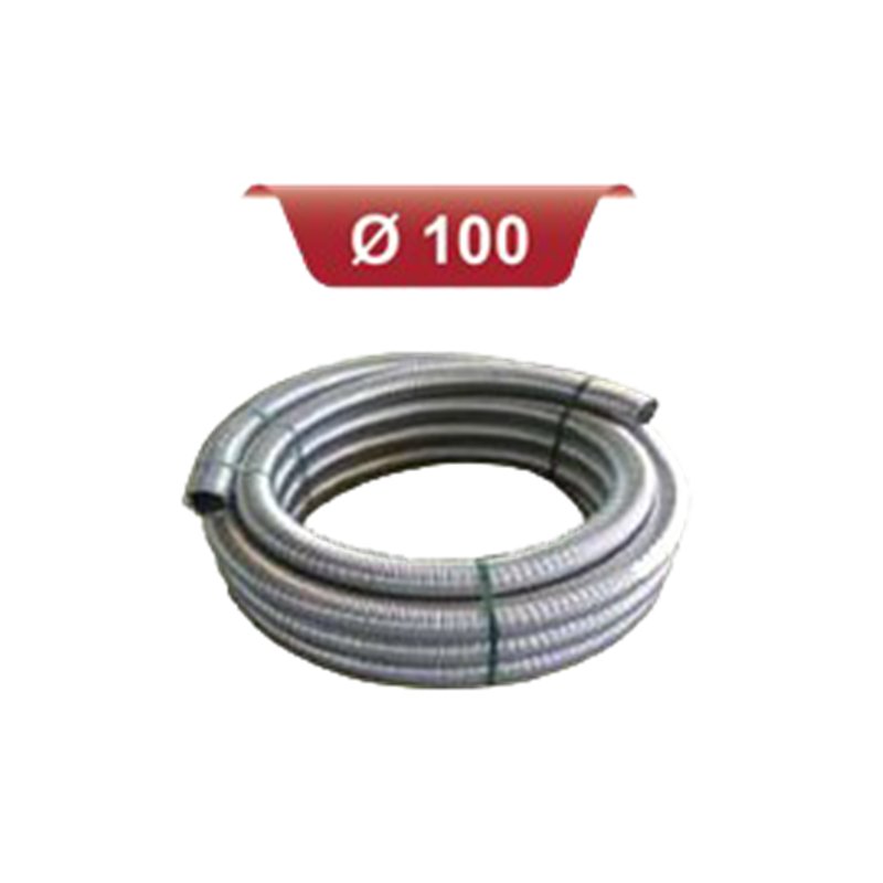 Rouleau de tubage double peau - Ø 100 Longueur 30m