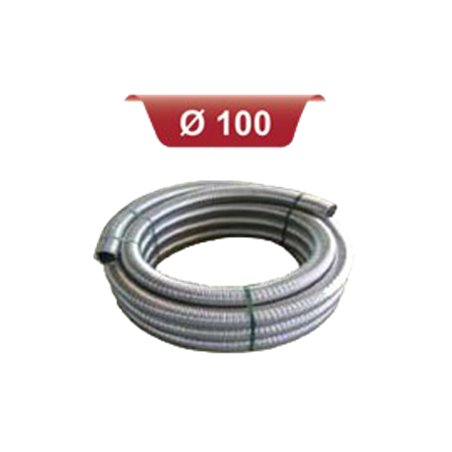 Rouleau de tubage double peau - Ø 100 Longueur 30m