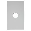 Plaque de finition plafond blanche 500x300mm Ø 180
