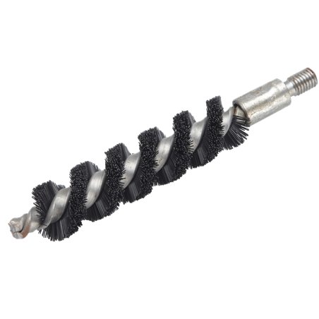 Ecouvillon cylindrique, Nylon, filetage M10, fils 100 mm, 120 mm long