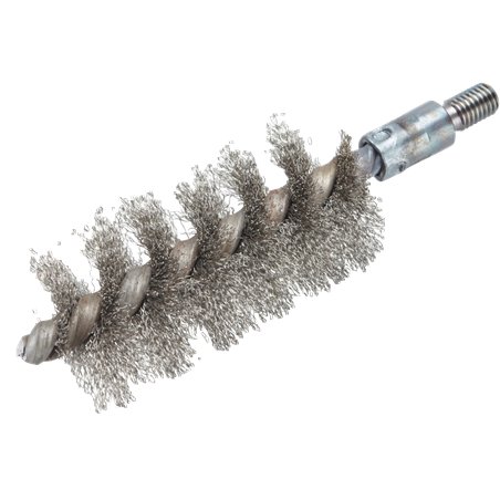 Ecouvillons rectangulaires, inox ondulé, filetage M 10, fils 100 mm, 120 long