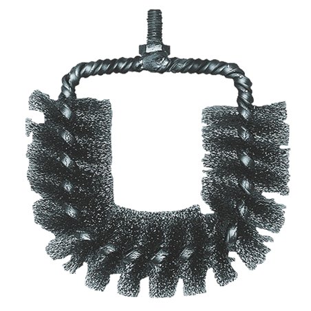 Brosse pour la  face arrière de la chaudière