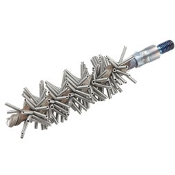 Ecouvillon cylindrique, ressort dur,  filetage M10, fils 100 mm, longueur 120