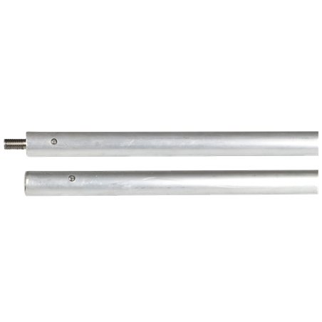 Canne de ramonage en aluminium 20 x 2,0 mm, longueur: 1 m