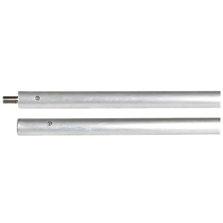 Canne de ramonage en aluminium 20 x 2,0 mm, longueur: 1 m