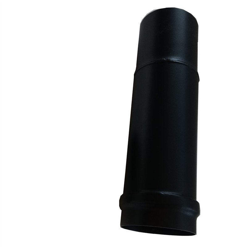 Longueur droite ajustable simple noir - Ø 80 Longueur droite ajustable simple noir - Ø 80