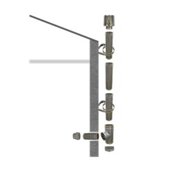 Kit création conduit isolé Ø80mm pour extérieur - 3m