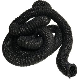 Flexible noir Ø 70 mm résistant jusqu’à 100°C - vendu au mètre