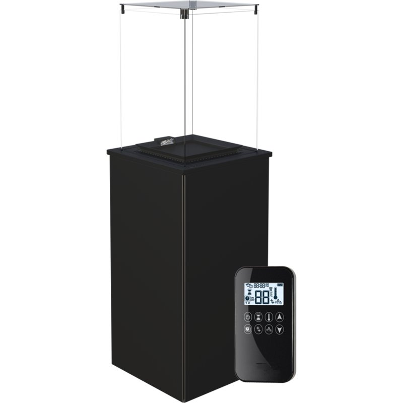 Torche de jardin à gaz Skü Värme G30 avec télécommande - Couleur acier Torche de jardin à gaz Skü Värme G30 avec télécommande - Couleur acier