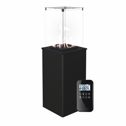 Torche de jardin à gaz Skü Värme G30 avec télécommande - Couleur acier