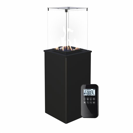 Torche de jardin à gaz Skü Värme G30 avec télécommande - Couleur acier