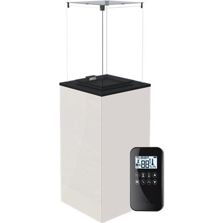 Torche de jardin à gaz Skü Värme G30 Mini avec télécommande - Couleur blanche