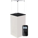 Torche de jardin à gaz Skü Värme G30 Mini avec télécommande - Couleur blanche Torche de jardin à gaz Skü Värme G30 Mini avec télécommande - Couleur blanche