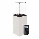Torche de jardin à gaz Skü Värme G30 Mini avec télécommande - Couleur blanche Torche de jardin à gaz Skü Värme G30 Mini avec télécommande - Couleur blanche