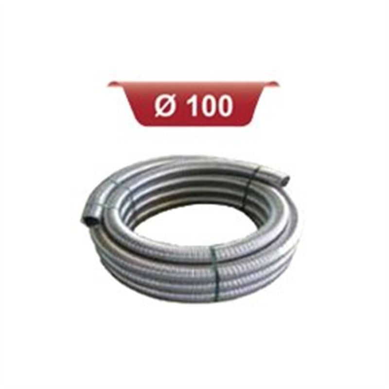 Rouleau de tubage double peau - Ø 100 Longueur 10m