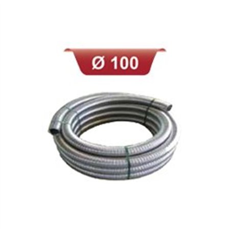 Rouleau de tubage double peau - Ø 100 Longueur 10m